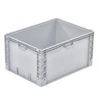 Bac de stockage plastique Norme Europe plein 800x600x420 - BAC-LAND PACK