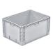 Bac de stockage plastique Norme Europe plein 800x600x420