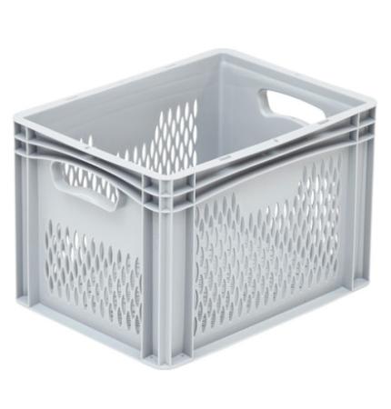 Bac plastique ajouré Norme Europe 400x300x270 mm