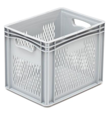 Bac plastique Norme Europe 400x300x320 ajouré