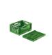 Bac Ajouré Pliable Vert 400x300x180 mm