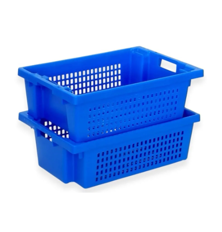 Achat Bac emboitable gerbable par rotation 600x400x200 ajouré