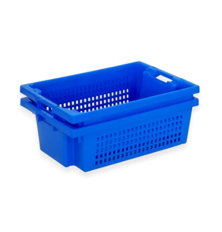 Devis Bac emboitable gerbable par rotation 600x400x200 ajouré