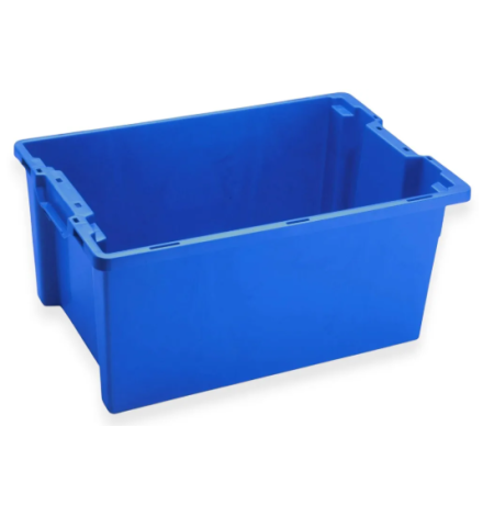 Achat Bac plastique plein 600x400x270 gerbable emboitable