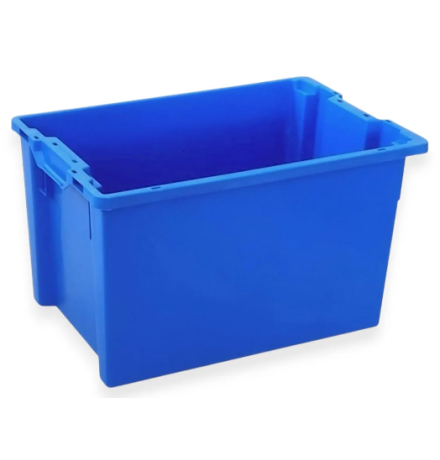 Bac plastique plein emboitable 600x400x350 mm - BAC-LAND PACK