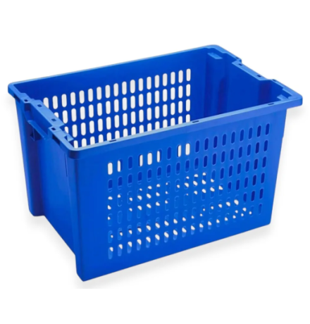 Bac plastique ajouré emboitable à vide 600x400x350 mm