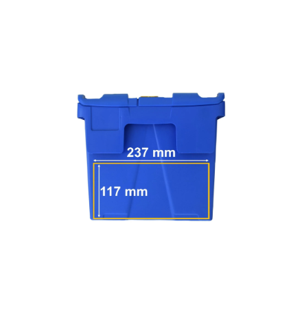 Prix Bac Crocodile 400x300x265 à couvercles solidaires