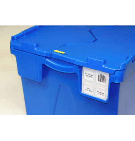 Achat Bac de stockage à couvercles solidaires 600x400x310