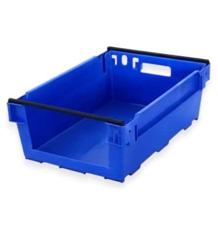 Bac picking emboîtable gerbable sur rabats 600x400x200