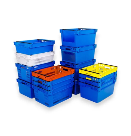 Vente Bac picking à barres de gerbage 600x400x300 emboitable (BAC-LAND PACK)