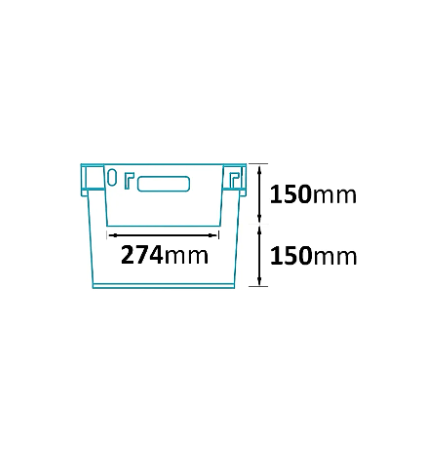Prix Bac picking à barres de gerbage 600x400x300 emboitable