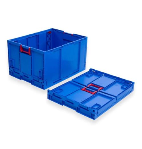 Bac pliable Euronorm grand volume 800x600x465 - BAC-LAND PACK
