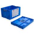 Bac plastique pliable à porte pour picking 800x600x465