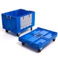 Achat Bac de picking pliable à porte sur roulettes 800x600x590