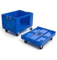 Bac picking pliable à roulettes 800 x 600 x 590