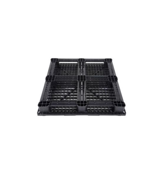 Devis Palette médium 120x120 plastique - plateau ajouré 6 semelles