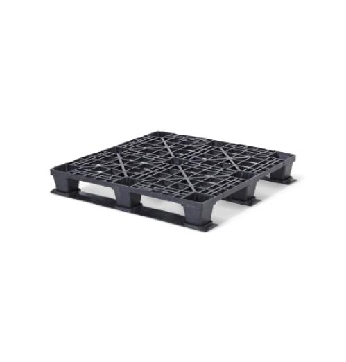 Palette légère 1100x1100 Plateau ajouré 3 semelles - BAC-LAND PACK