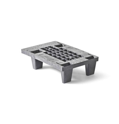 Quart Palette plastique 400x600 4 pieds emboitables - BAC-LAND PACK