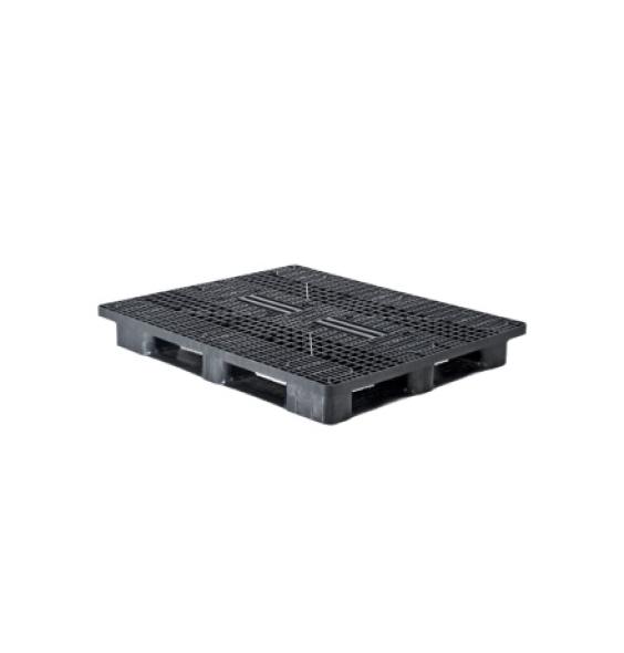 Palette 1300 × 1100 Plateau ajouré 5 semelles - plastique