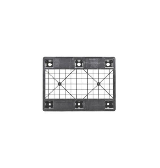 Prix Demi palette 600x800 6 pieds emboitables ajourée plastique