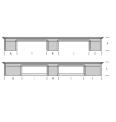 Vente Palette plastique médium 1140x1140 ajourée 3 semelles CP3 (BAC-LAND PACK)