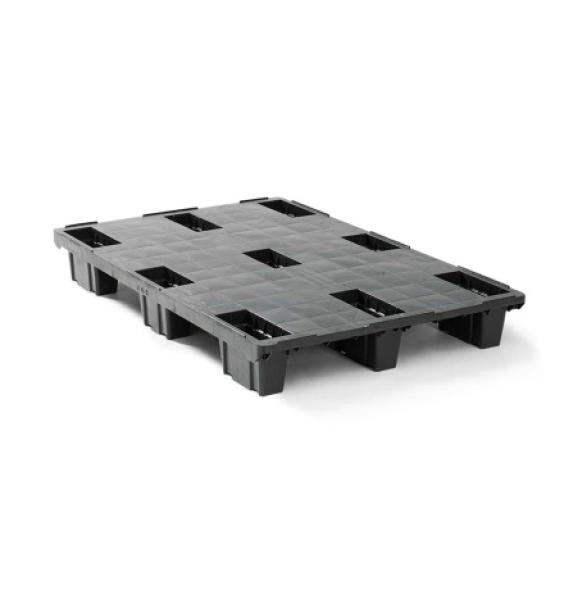 Achat Palette légère 1200x800 plateau plein 9 pieds emboîtables