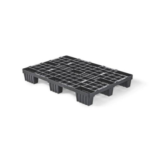 Palette légère 9 pieds emboîtables 1140x760 plateau ajouré - BAC-LAND PACK