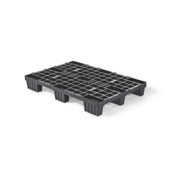 Palette légère 9 pieds emboîtables 1140x760 plateau ajouré