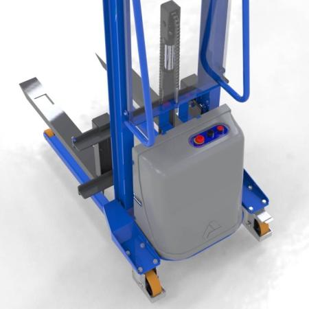 Vente Gerbeur semi électrique Alfa Small 12V evo 1600 mm 500-1000 kg (HABRIAL MANUTENTION)
