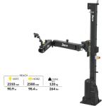 Bras d'assistance électrique à la manipulation M10 120 kg - SAPHY-PMER
