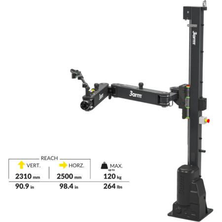 Bras d'assistance électrique à la manipulation M10 120 kg