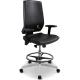 Fauteuil antistatique tissu / similicuir GREF - 270 (GRE)