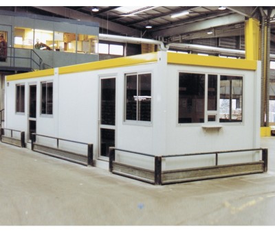 Cabine d'atelier modulaire préfabriquée