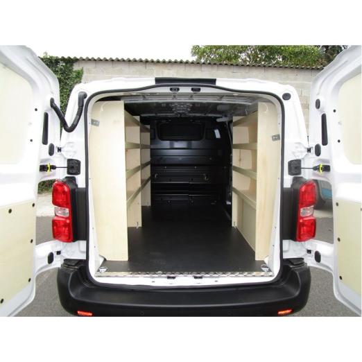 Kit habillage bois utilitaire Expert Jumpy Scudo Vivaro Proace sans plancher - HABRIAL MANUTENTION Dpt AUTO EQUIPEMENT