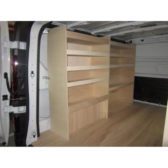 Meuble gauche double en bois VU Traffic Primastar (L1H1 - L2H1)