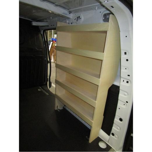 Etagère bois droite Partner Berlingo Combo Fiorino Proace city L1/L2 porte latérale - HABRIAL MANUTENTION Dpt AUTO EQUIPEMENT