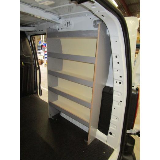 Meuble droit contreplaqué Partner Berlingo Combo Fiorino Proace city (L1 L2) à porte latérale - HABRIAL MANUTENTION Dpt AUTO EQUIPEMENT
