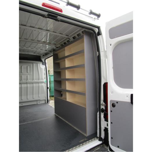 Meuble droit peuplier gris Boxer Jumper Ducato Movano (L2H2 - L3H2) - HABRIAL MANUTENTION Dpt AUTO EQUIPEMENT