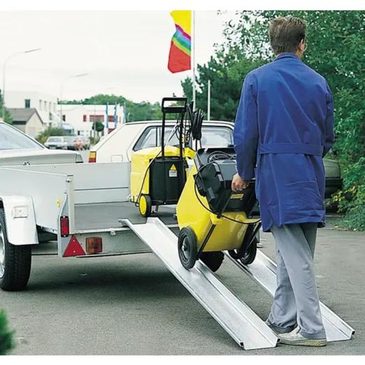 Paire de rampes aluminium amovibles 3000x155 mm 350 kg - HABRIAL MANUTENTION Dpt AUTO EQUIPEMENT