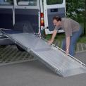 Achat Rampe de fourgon repliable pivotante 2400x800 450 kg