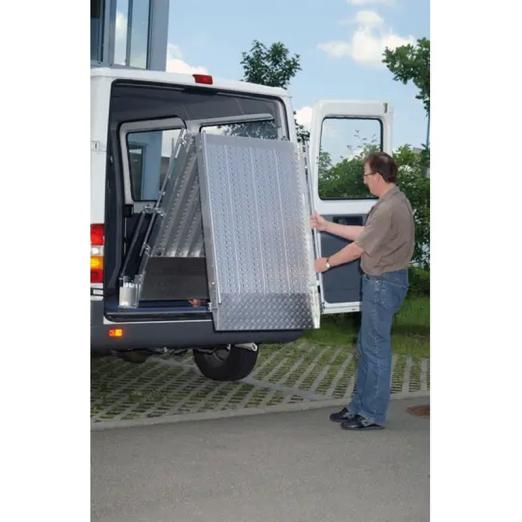 Rampe fixe pliable pivotante 2800x800 430 kg - HABRIAL MANUTENTION Dpt AUTO EQUIPEMENT