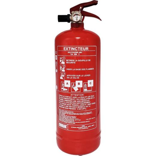 Extincteur portable 1 kg pour utilitaire - HABRIAL MANUTENTION Dpt AUTO EQUIPEMENT