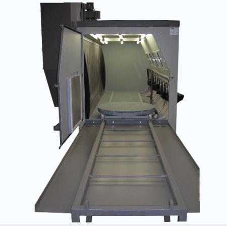 Achat Cabine de sablage multi postes pour pièces de grandes dimensions