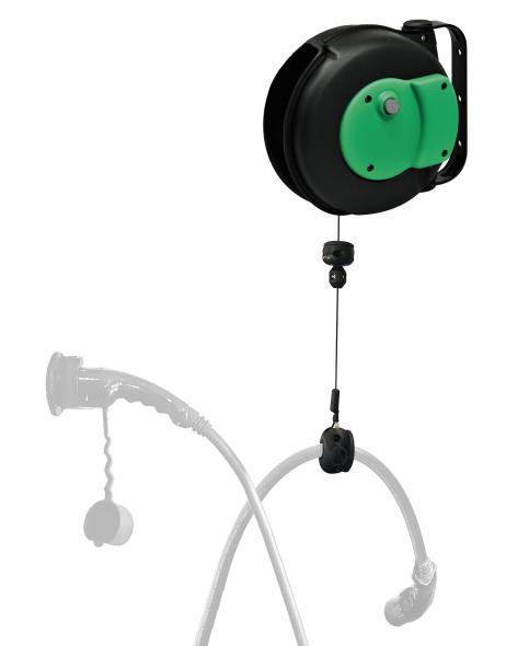 Support de câble rétractable à enrouleur MINI GREEN REEL