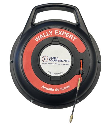 Aiguille de tirage polyester à carter enrouleur WALLY EXPERT - CABLE EQUIPEMENTS