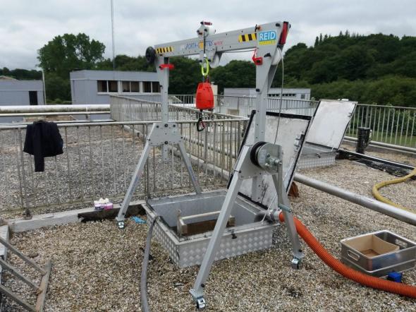 Vente Portique aluminium pliable 1 tonne - montage sans outil en 60 secondes (REID LIFTING FRANCE)