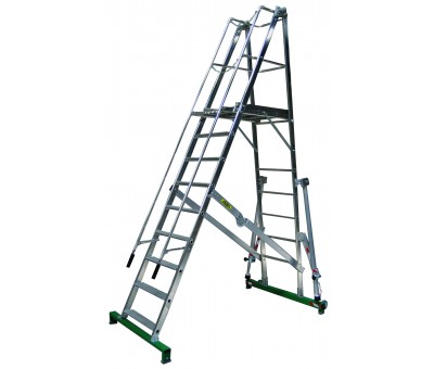 Grand escabeau pliant à stabilisateurs MarchABA