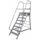 Prix Estrade aluminium à double rampe et garde corps frontal Réf. 2067-2F