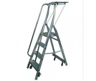 Achat Escabeau repliable à roulettes escamotables Réf. 19404