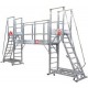 Plateforme mobile à hauteur de travail réglable Réf. PF2 SP-M